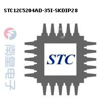 STC12C5204AD-35I-SKDIP28